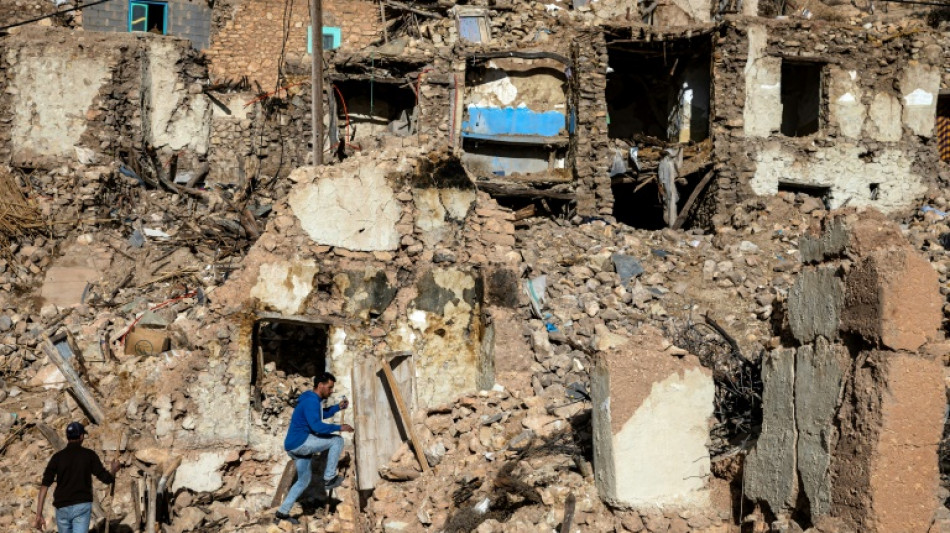 Au Maroc, le long hiver des rescap&eacute;s du s&eacute;isme