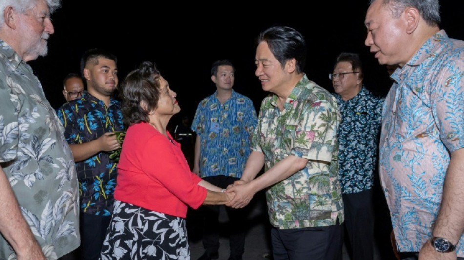 Presidente taiwan&eacute;s visita la isla estadounidense de Guam y recibe apoyo de Washington