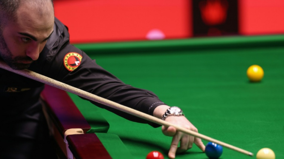 Iran's Vafaei shines at World Snooker Championship