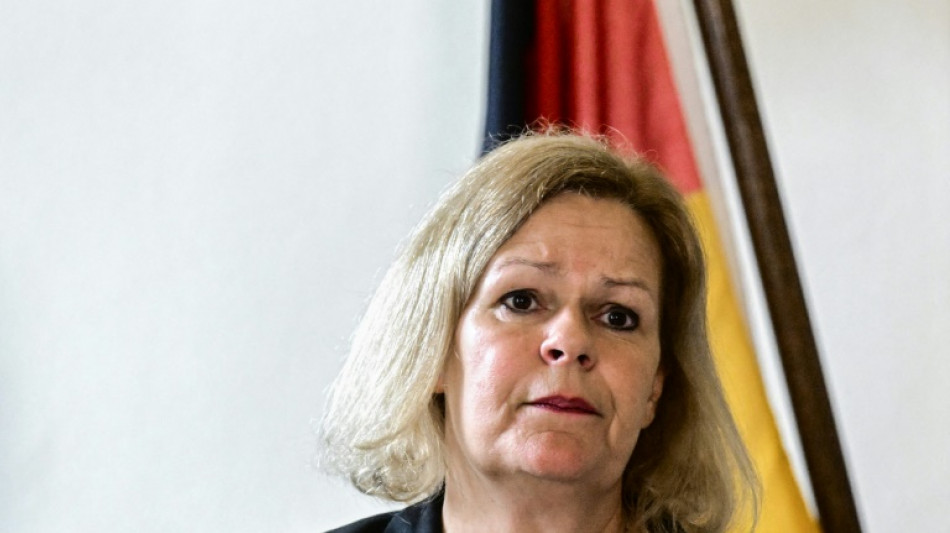 Faeser k&uuml;ndigt hartes Vorgehen gegen zunehmende linksextremistische Gewalt an 
