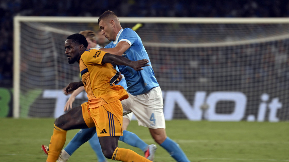 Napoli: lesione muscolare per Buongiorno, fuori per tre gare