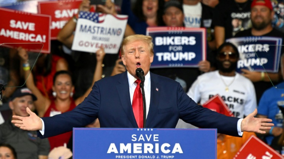 Trump gei&szlig;elt Biden als "Staatsfeind"