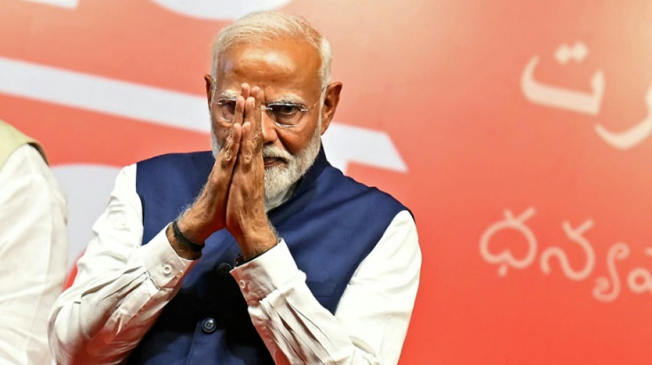Indiens Premier Modi startet Koalitionsgespr&auml;che nach Verlusten bei Parlamentswahl