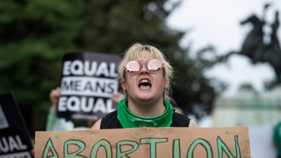 More US states ban abortion as Democrats push back