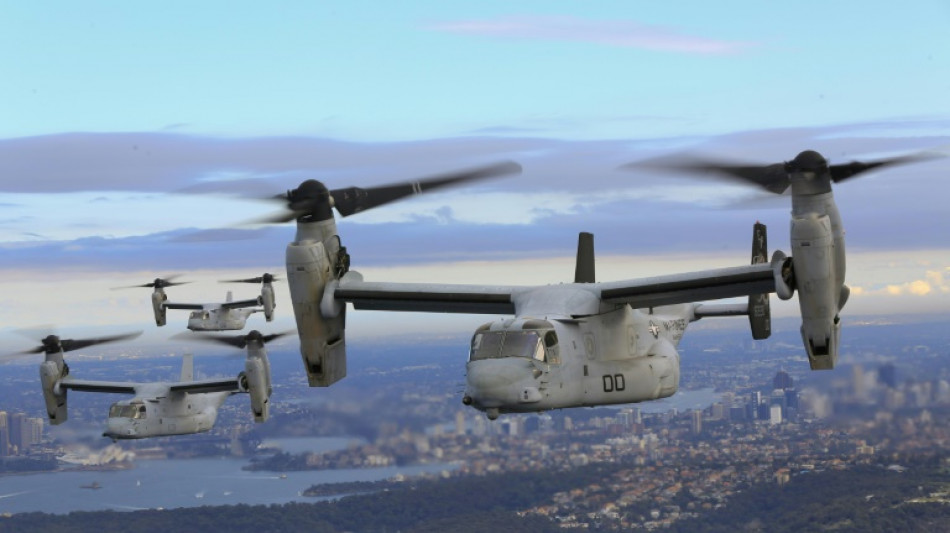 15 Insassen von US-Milit&auml;rmaschine nach t&ouml;dlichem Absturz in Australien gerettet