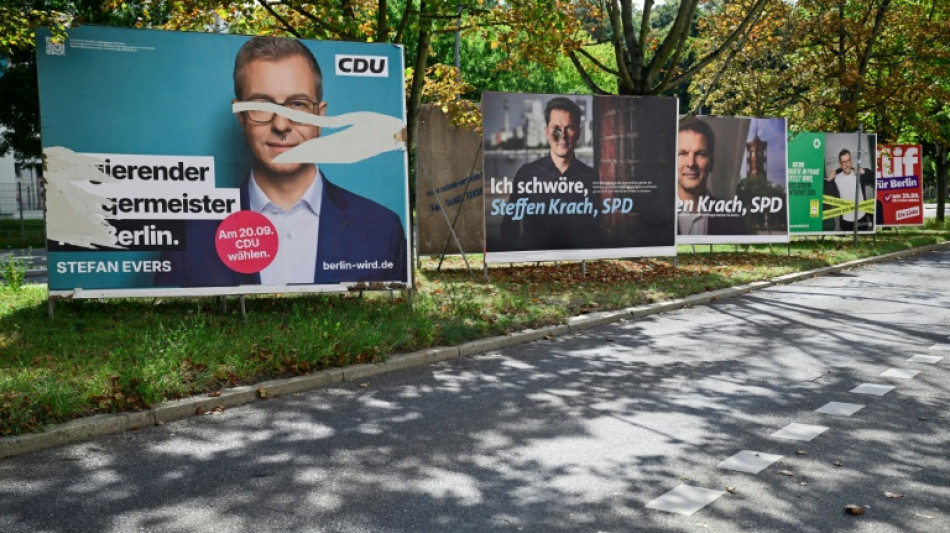 Berlin w&auml;hlt neues Abgeordnetenhaus - CDU und Linkspartei ringen um Sieg