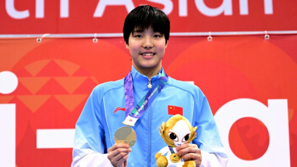 Natation: la p&eacute;pite chinoise Yu Zidi, 13 ans, pr&ecirc;te &agrave; faire sensation aux JO de Los Angeles 2028