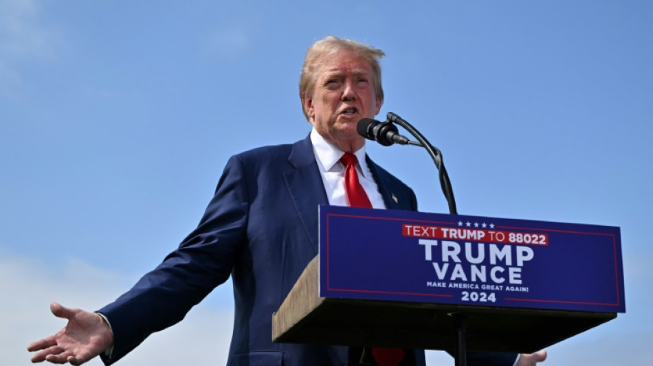 Trump returns to campaign trail after weekend assassination scare