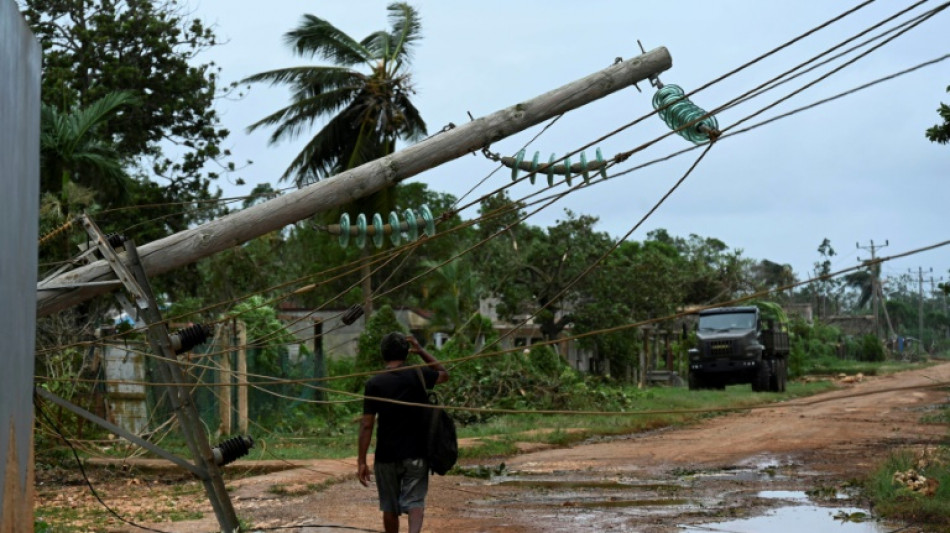 Ouragan Rafael: la majorit&eacute; des provinces de Cuba ont de l'&eacute;lectricit&eacute;
