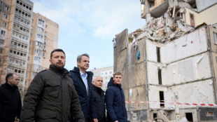 Ukraine hits behind frontlines as Odesa blasts rock Greek PM visit