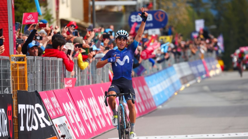 Rubio takes maiden win in shortened Giro stage 13