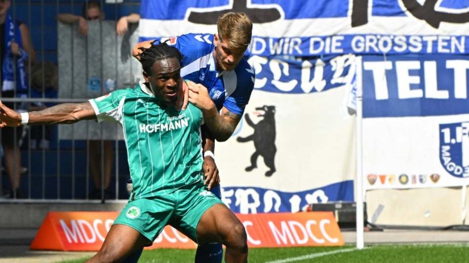 Fürth gewinnt irren Schlagabtausch in Magdeburg