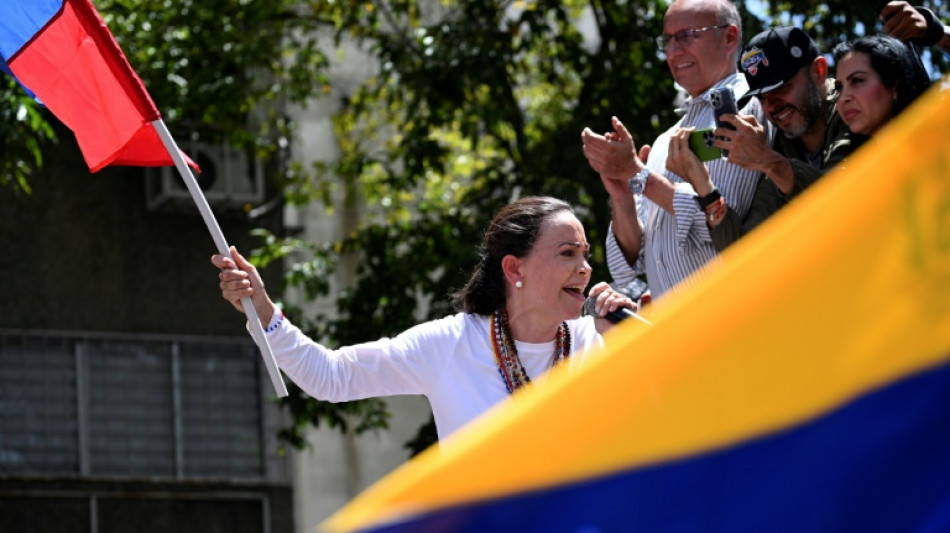 La opositora Machado ve posible que pa&iacute;ses vecinos logren una negociaci&oacute;n "efectiva" en Venezuela