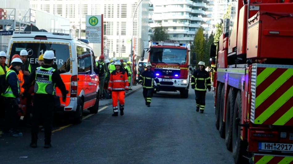 Mindestens vier Tote bei schwerem Arbeitsunfall auf Hamburger Gro&szlig;baustelle 