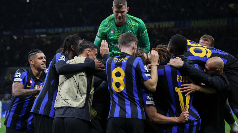 Champions: prima vittoria Inter, in dieci &egrave; 1-0 allo Shakhtar