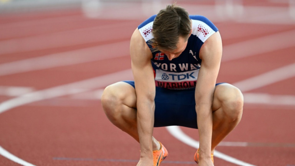 Mondiaux d'athl&eacute;tisme: Warholm-Ingebrigtsen, la d&oslash;uble d&eacute;sillusion norv&eacute;gienne