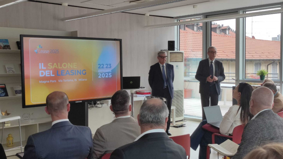 Il leasing cresce del 5,2% nei primi nove mesi del 2025