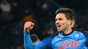 Super-sub Simeone continues Napoli's title march as champions Milan crumble