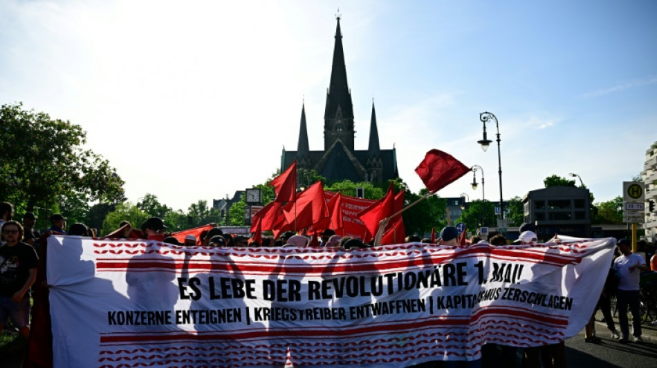 Berliner Bündnis Revolutionärer 1. Mai demonstriert in Kreuzberg und Neukölln