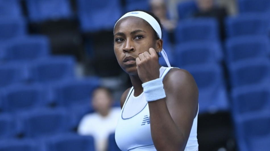 Gauff survives tense Bencic test to reach Beijing quarter-finals