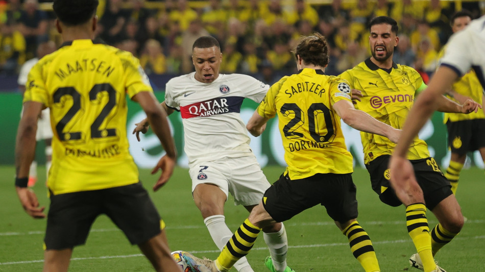 Champions: 1-0 al Psg, la semifinale d'andata &egrave; del Dortmund