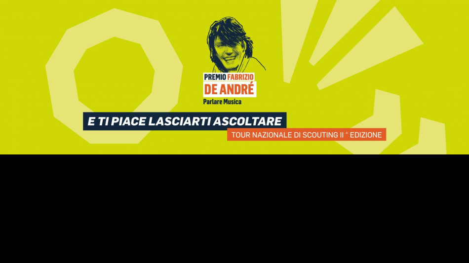 Al via il Premio De Andrè - E ti piace lasciarti ascoltare
