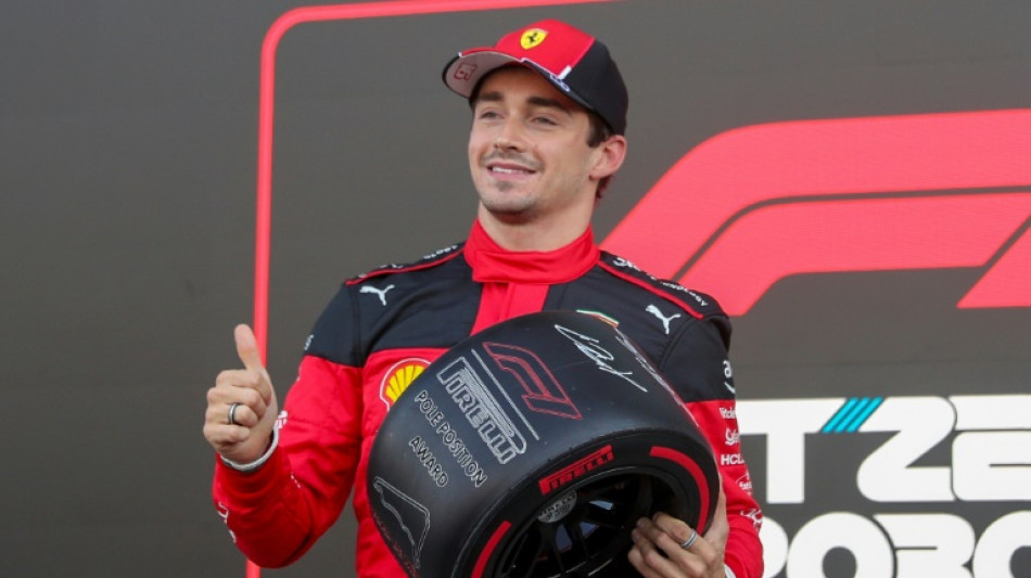 Ferrari's Leclerc grabs surprise pole for Mexico Grand Prix