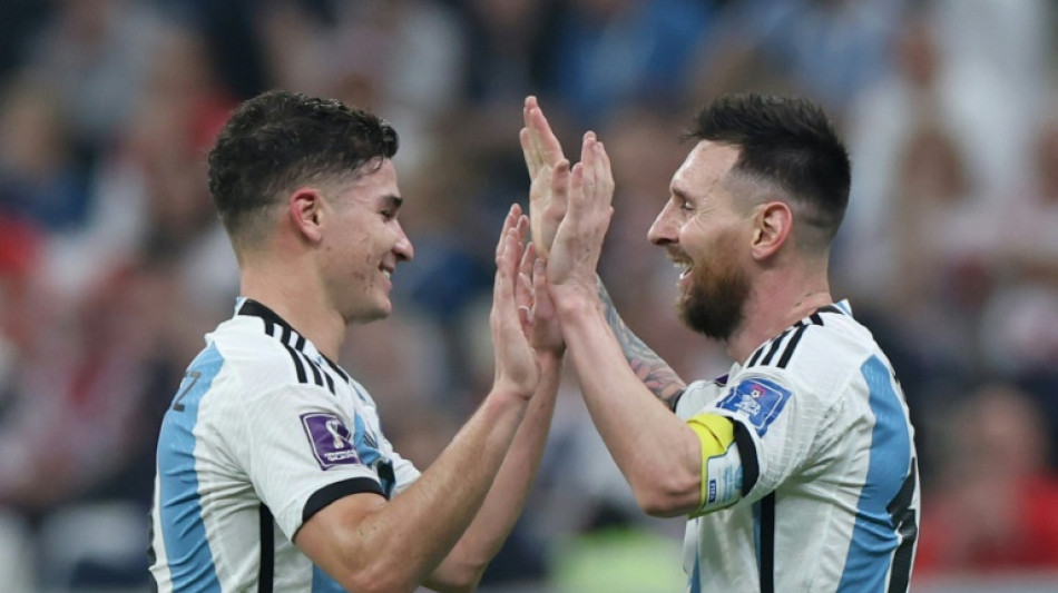 Alvarez arrives as Messi's partner in crime