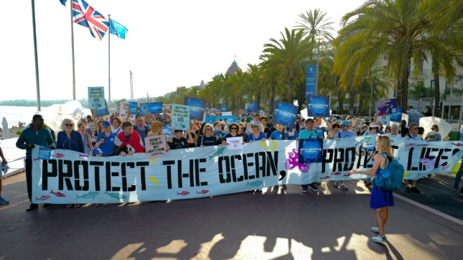 À Nice, les associations donnent de la voix à la veille du sommet pour l'Océan