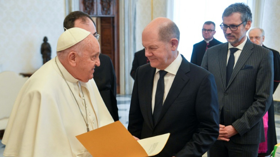 Scholz tauscht sich mit Papst &uuml;ber Kriege in der Ukraine und im Nahen Osten aus