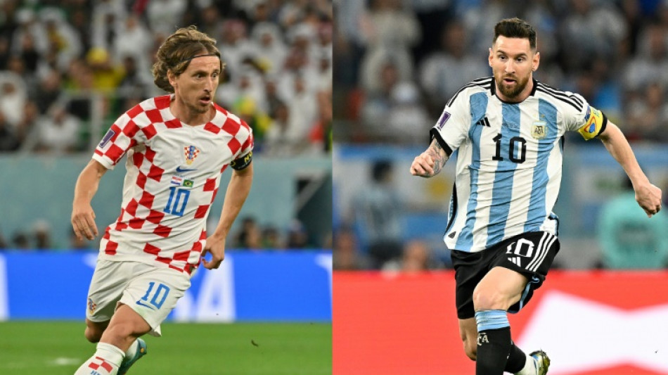 Modric seeks to derail Messi's bid for World Cup glory