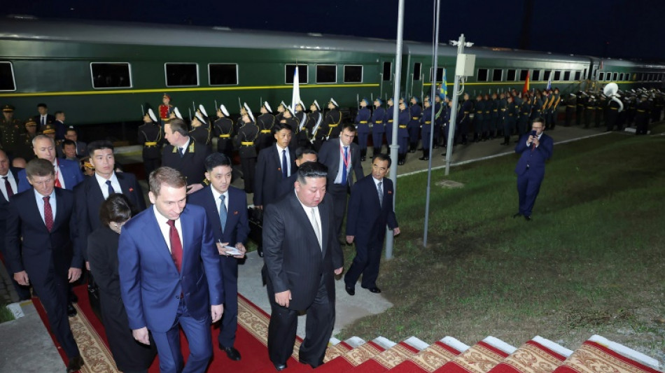 North Korea's Kim in Russia for Putin talks