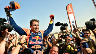 Luciano Benavides wins Dakar bike title by two seconds