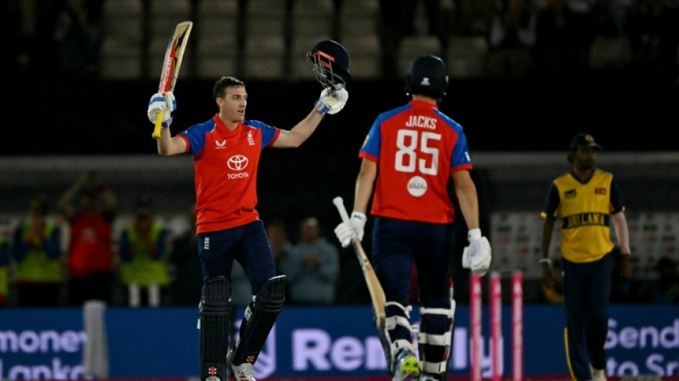 Ton-up Brook leads from the front as England hammer Sri Lanka in 1st T20