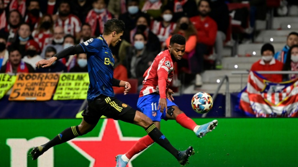 Foot/C1: le choc des 8e aller entre l'Atletico Madrid et Manchester United se termine sur un match nul (1-1)&nbsp; 