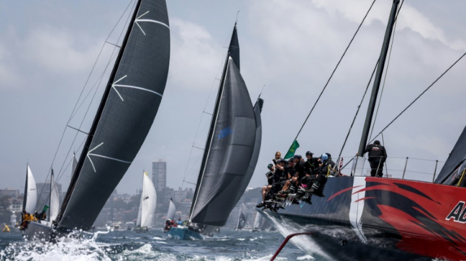 Supermaxi yachts eye record in gruelling Sydney-Hobart race