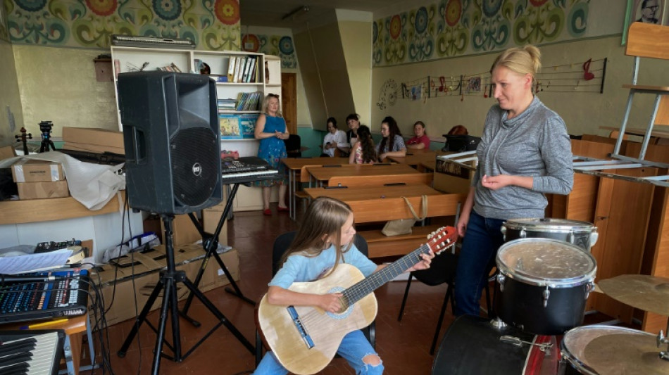 Au milieu des ruines &agrave; Borodianka, le chant des enfants pour gu&eacute;rir 