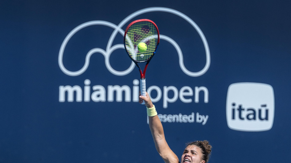 Tennis: Wta Miami, Paolini in semifinale