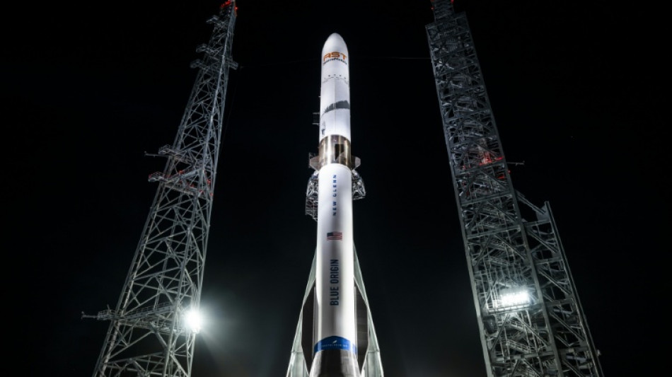 Blue Origin set to launch rocket with reusable booster for first time