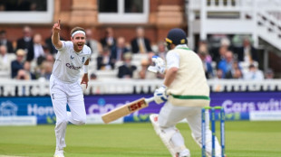 Broad strikes before Ireland fight back at Lord's
