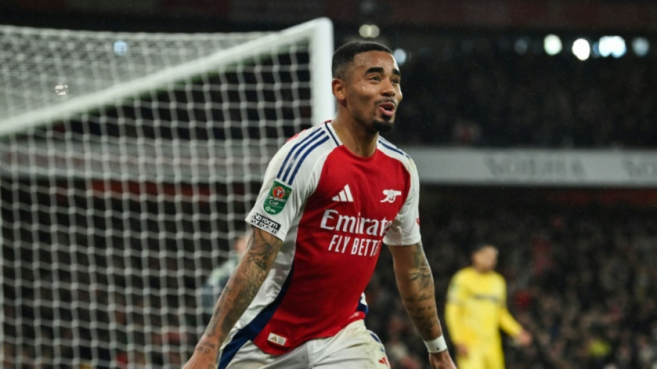 Gabriel Jesus leva Arsenal &agrave; semifinal da Copa da Liga; Liverpool e Newcastle avan&ccedil;am