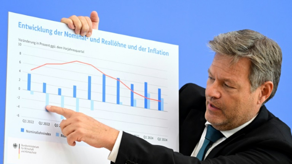 Allemagne : le gouvernement voit une r&eacute;cession en 2024 mais promet un rebond