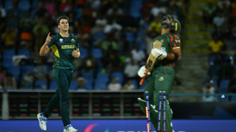 Cummins hattrick as Australia keep Afghanistan to 148