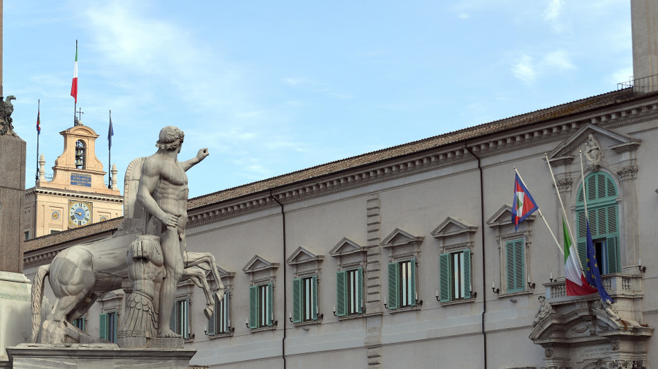 In corso al Quirinale colazione di lavoro con Mattarella e Meloni