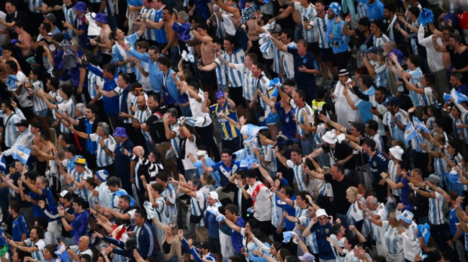 Argentina revel in 'home' support at World Cup 