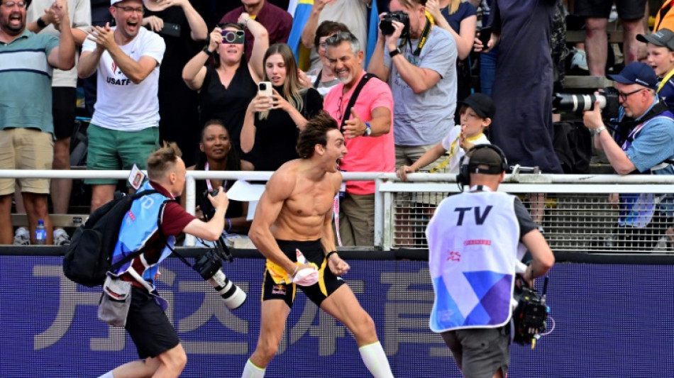 'Magical' Duplantis soars to pole vault world record in Stockholm