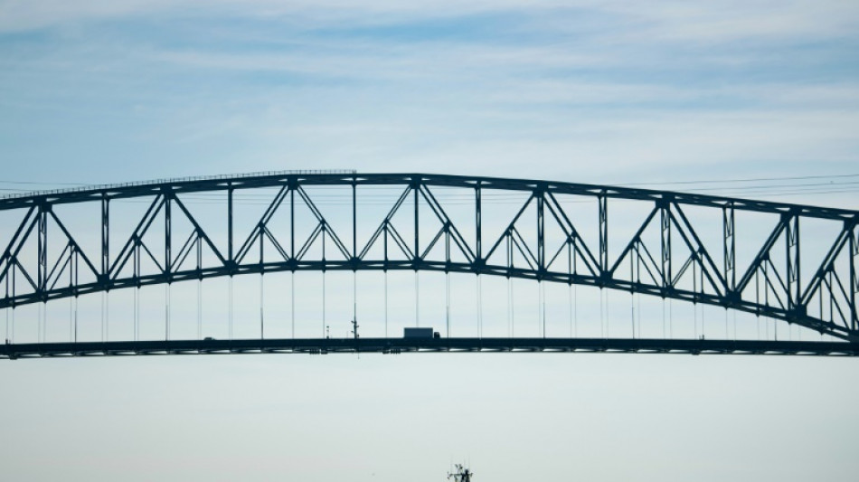 Von Schiff gerammt: Br&uuml;cke in Baltimore im US-Bundesstaat Maryland eingest&uuml;rzt