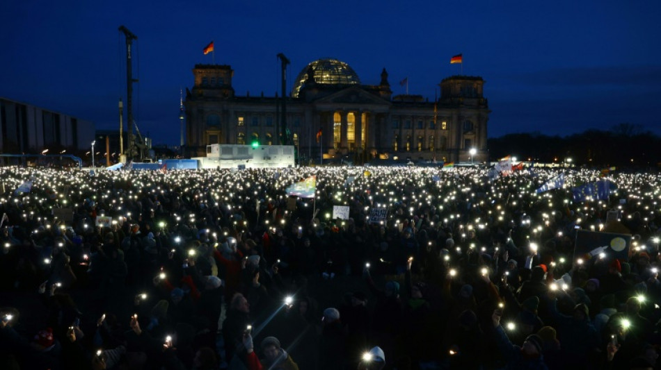Allemagne: des centaines de milliers de manifestants contre l'extr&ecirc;me droite