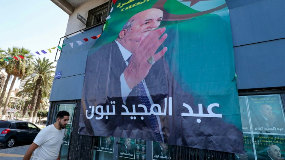 Les Alg&eacute;riens votent pour choisir leur pr&eacute;sident, victoire escompt&eacute;e de Tebboune