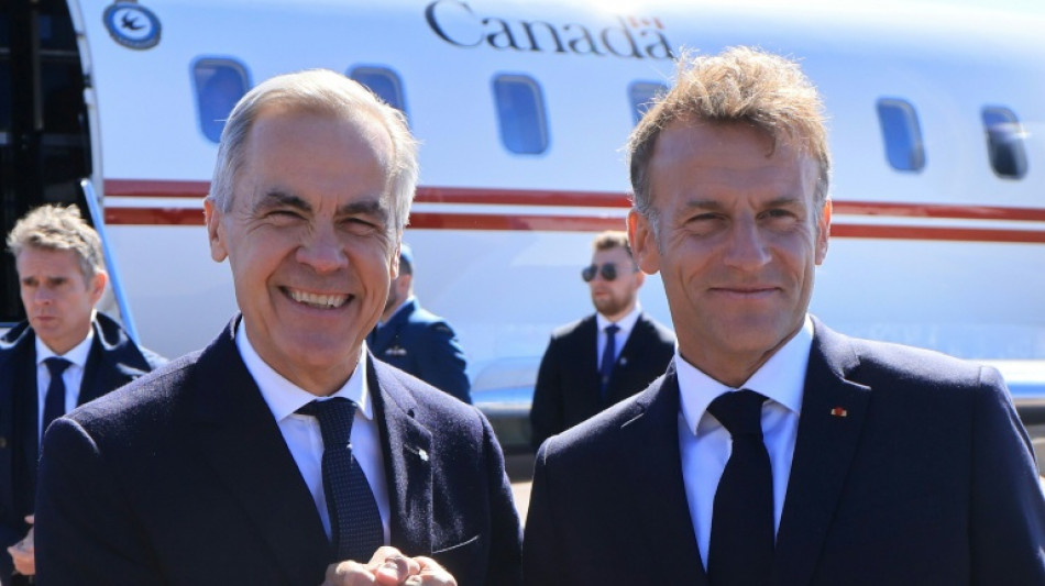 Macron et Carney &agrave; Saint-Pierre-et-Miquelon avec un "message fort" pour Trump